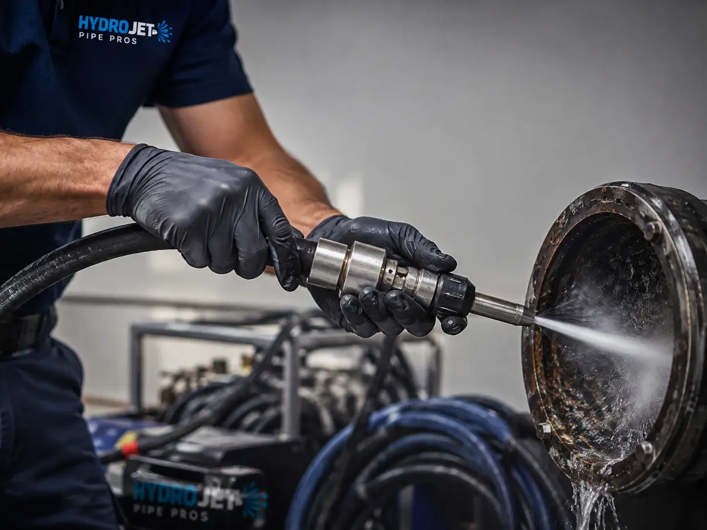 Hydro Jet Pipe Descaling in Woodlake, CA